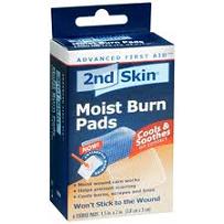 Second Skin Moisture Burn Pads 2"x3"